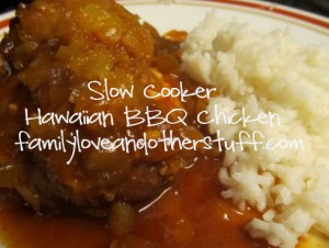 Hawaiian BBQ Chicken Pinterest Link Up