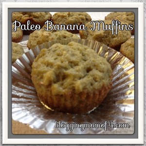 paleo banana muffins