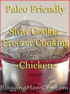 Paleo Slow Cooker Freezer Meals