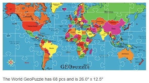 geo toys world puzzle