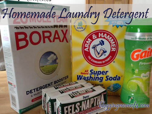 Homemade Laundry Detergent DIY