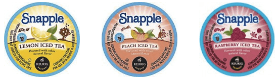 snapple keurig iced teas