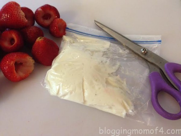 cream cheese stuffed strawberries