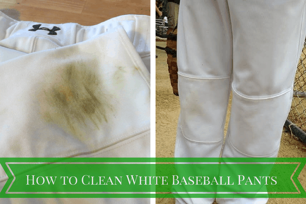 How to Clean White Baseball Pants