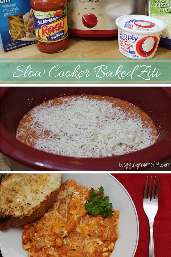 I can understand why this Slow Cooker Baked Ziti recipe is so popular. All you need to do is combine all ingredients in the slow cooker and you have dinner ready in a couple hours. Easy! 