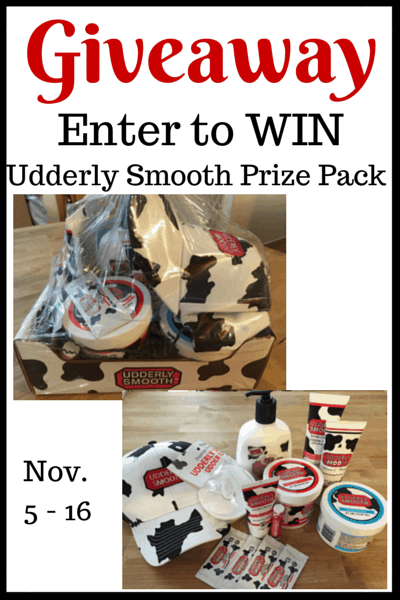 udderly smooth giveaway