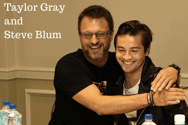 Steve Blum and Taylor Gray