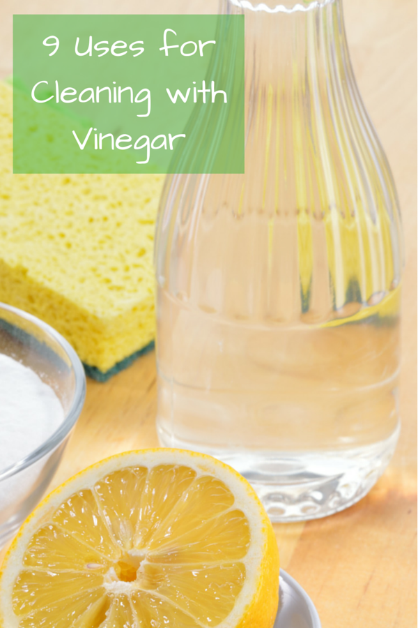 Vinegar has some amazing cleaning power and makes a great “green” household cleaning product. So let's look at these 9 uses for cleaning with vinegar. 