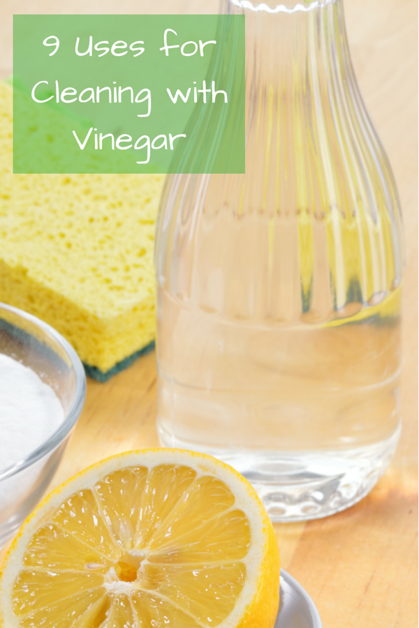 Vinegar has some amazing cleaning power and makes a great “green” household cleaning product. So let's look at these 9 uses for cleaning with vinegar.