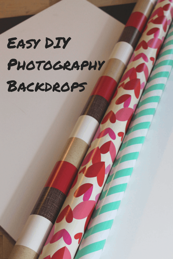 Easy DIY Photography Backdrops - 3 for under $15