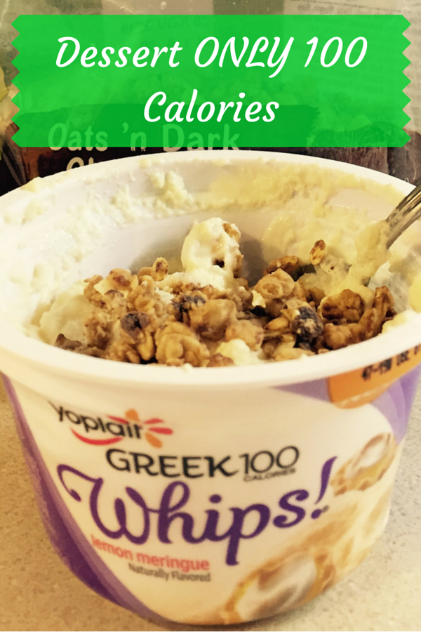 Then there's the Yoplait Greek 100 Whips! These are delicious!! So light, fluffy and full of flavor. They make a great dessert only 100 calories!