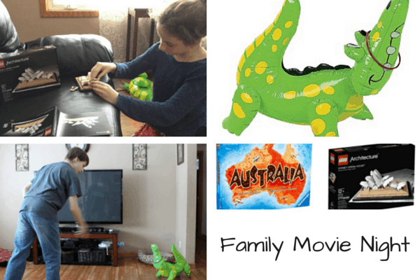 Do you get together as a family and play games or have a family movie night? We love watching movies. It's such a great way to spend time together.