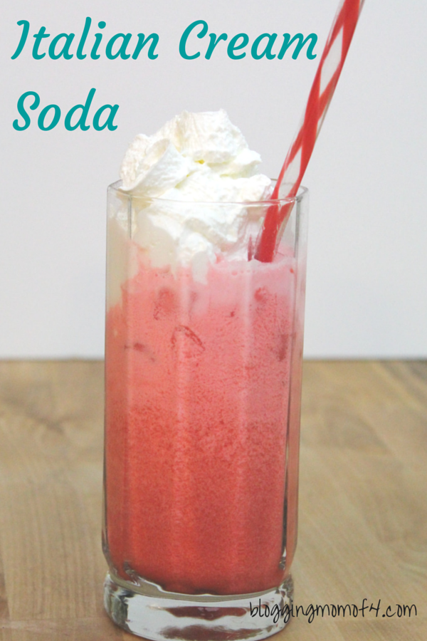 This recipe for Italian Cream Soda is so good. You can have them for a special treat or whenever. They are super easy to make and you can make them in a lot of different flavors. 