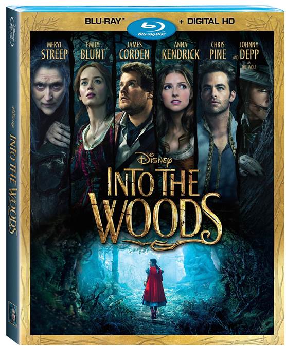 Were you able to see Disney's Into the Woods in the theaters? If not, no worries.. it's coming to Digital HD/SD and Blu-Ray 3/24!  Plus there's some amazing bonus content. Check it out: