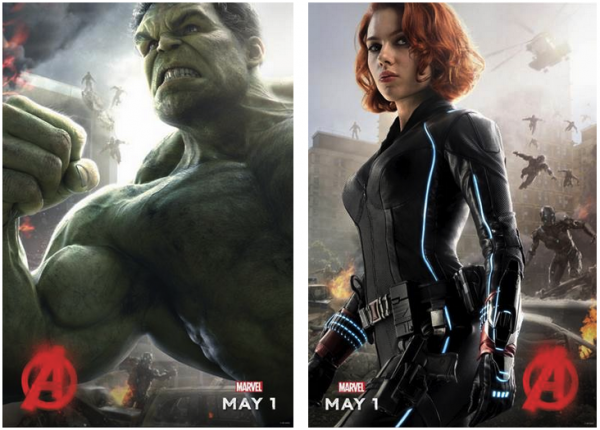OH.MY.WORD!! I am so excited about the new Avengers movie - Avengers: Age of Ultron!! Not long to wait now... While we not so patiently wait, check out the new posters just released plus a new trailer!!