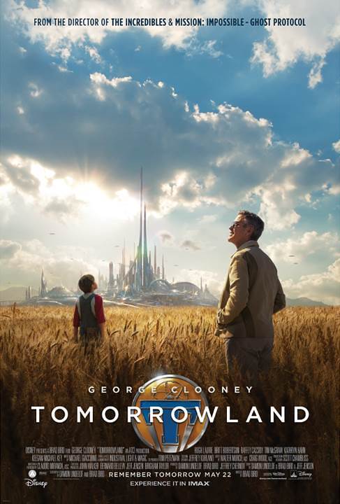 Have you seen any of the trailers for the new sci-fi Disney fantasy, Tomorrowland? The film stars George Clooney and was co-written by Damon Lindelof.