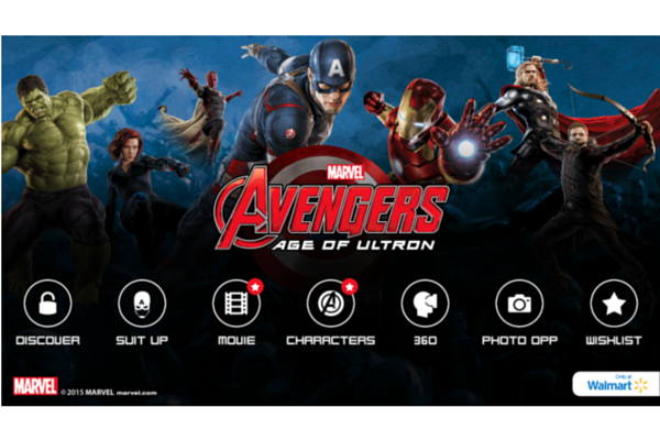 Gearing up for Avengers with the Super Heroes Assemble App - The Super Heroes Assemble app is available in the iTunes and Google Play store. 