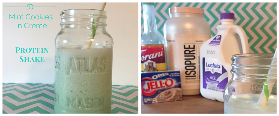 Protein Shake Recipe – Mint Cookies ‘n Creme