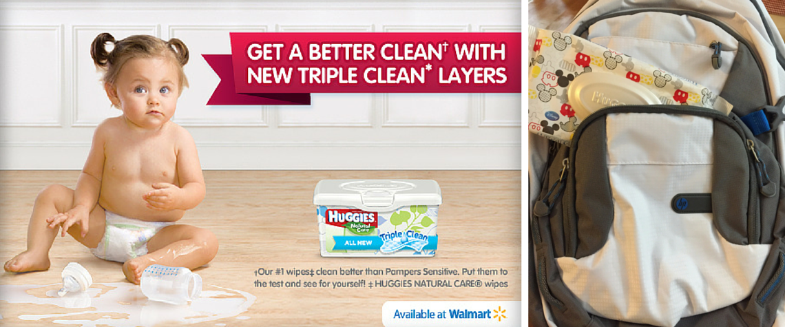 Huggies ® Wipes are New & Improved with Huggies Triple Clean Layers. They are the #1 Wipes and clean better than other national brand’s sensitive wipes.