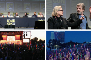 Fans at San Diego Comic-Con’s Hall H were treated to a special look behind the scenes of STAR WARS: THE FORCE AWAKENS. Click through and get to see it here.