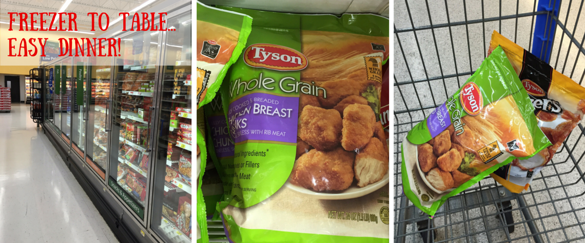 I am all for easy (but still nutritious) weeknight dinner solutions. That's why we love Tyson® Chicken Nuggets! 