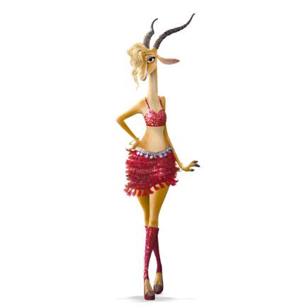 HAVE YOU HERD? -- Zootopia's biggest pop star Gazelle will be voiced by Grammy®-winning international superstar Shakira in Walt Disney Animation Studios' "Zootopia." Shakira performs an all-new original song, "Try Everything," for the film. Directed by  Byron Howard (“Tangled”) and Rich Moore (“Wreck-It Ralph”), and produced by Clark Spencer (“Wreck-It Ralph”), "Zootopia" opens nationwide March 4, 2016. 