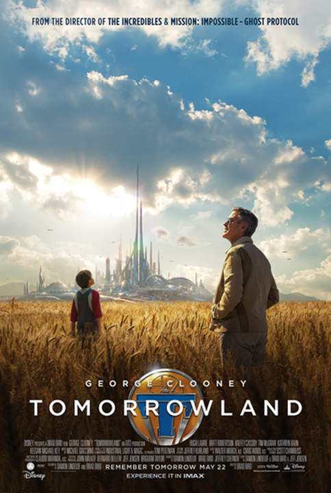 tomorrowland clooney poster