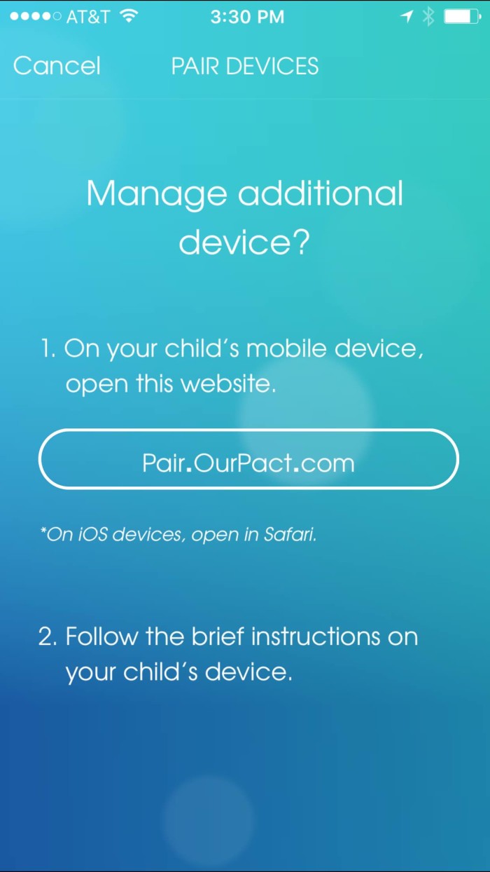 So the easiest way to control kids screen time? With a simple app called OurPact. OurPact is the best parental control app. #2016Products 