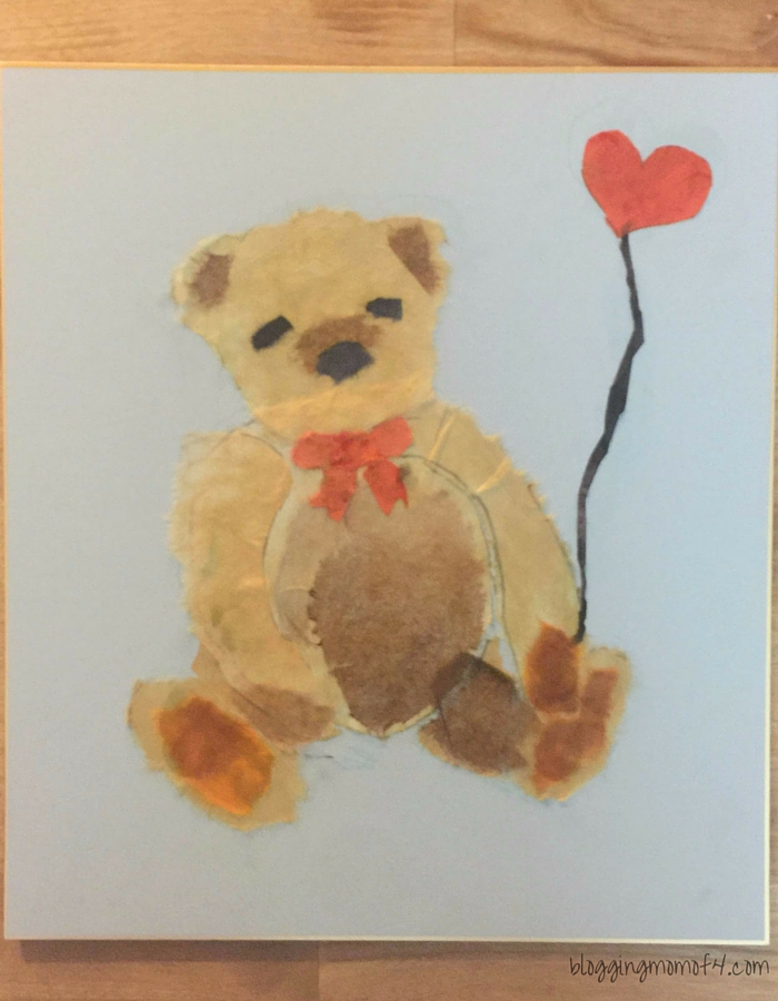 We have been having so much fun with the Biri Biri Paper Painting kits. Now we're on to the Biri Biri Paper Painting Teddy Bear kit. 