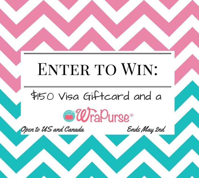GIVEAWAY: $150 visa Gift Card and a WraPurse! Ends 5/2