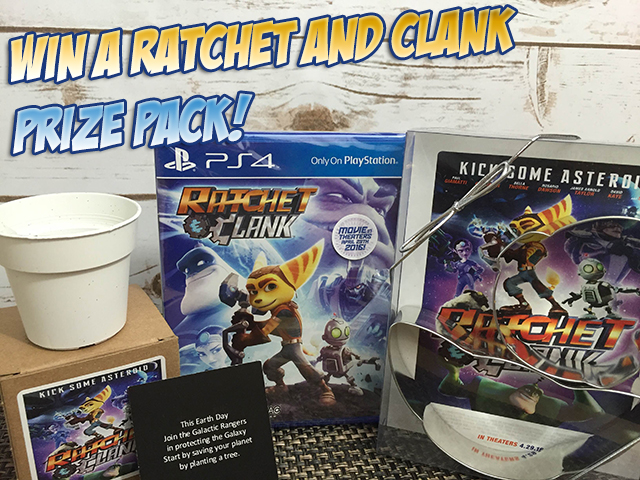 Ratchet and Clank Giveaway! Enter to WIN #RatchetAndClank Swag! Ends 5/6