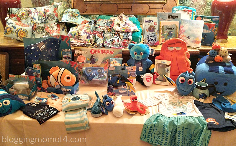 Have you seen all of the awesome new Finding Dory Merchandise? We got a sneak peek. Take a look!