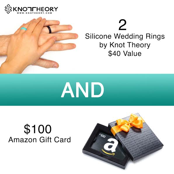 Who's ready to WIN Silicone Wedding Rings AND a $100 Amazon Gift Card? 