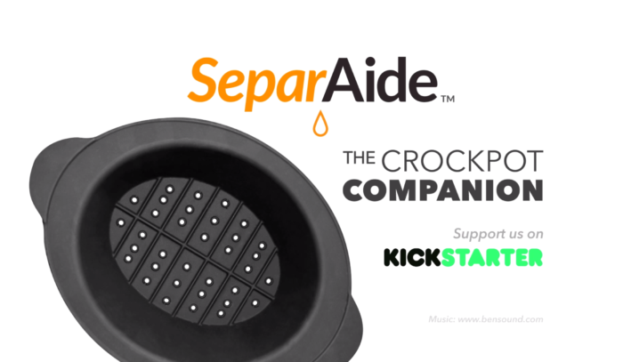 The SeparAide™ is the best thing to happen to slow-cooking since the crockpot. Inventors of the SeparAide would love your support to help reach their goal to mass produce the SeparAide™.