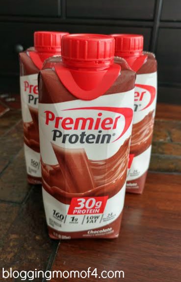 My husband and I drink protein shakes daily and we like to keep them on hand for after work-outs. The easy grab-and-go packaging from Premier Protein helps us stay on track and makes it easy to take with us.