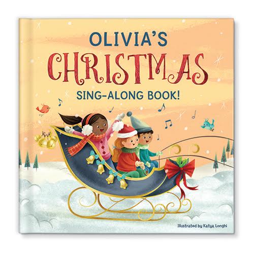 Make your Christmas presents a little more personal just by selecting some great presents from I See Me! like this Christmas Sing-Along Book.