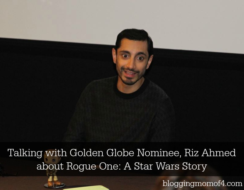 Today we're talking with Golden Globe Nominee, Riz Ahmed on his role as Rogue One Character Bodhi Rook. Let's jump right in!