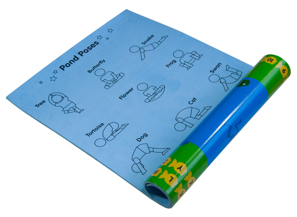 We love Teach My. They have a variety of awesome products perfect for early learning. The Fish and Learn Kids Yoga Mat Set is the newest product.