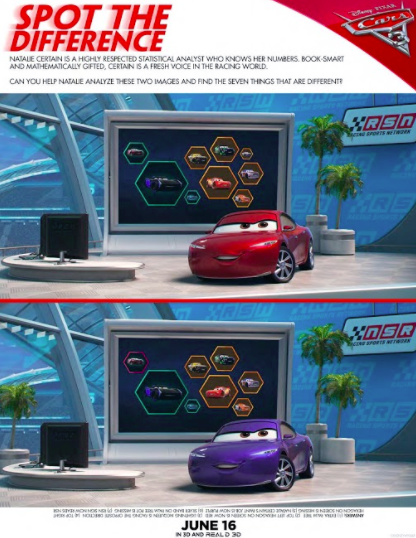 Are your kids excited for Cars 3? The wait is almost over. But until then, show them the latest Cars 3 trailer and then print out this family activity kit. 
