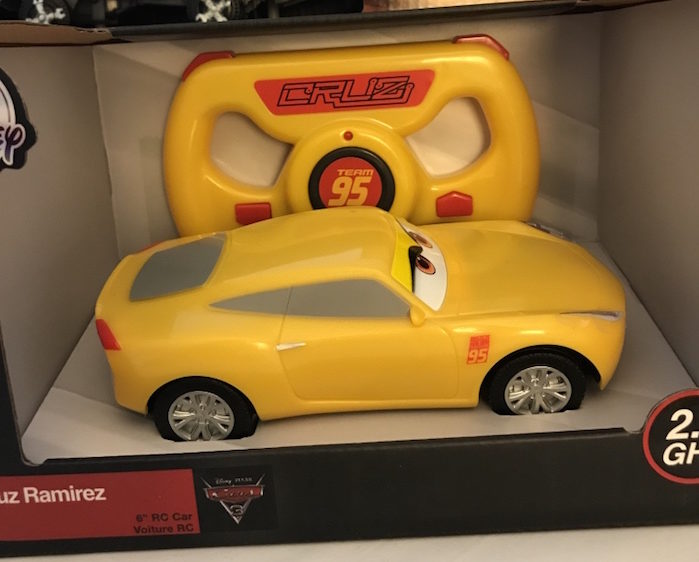 While in California for the Cars 3 Event, we got to see the Cars 3 Toys. Plus we got to take a few home with us. That's always a bonus. My kids are a little bit older but the Cars 3 toys still grabbed their attention.