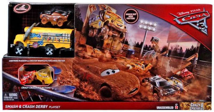While in California for the Cars 3 Event, we got to see the Cars 3 Toys. Plus we got to take a few home with us. That's always a bonus. My kids are a little bit older but the Cars 3 toys still grabbed their attention.