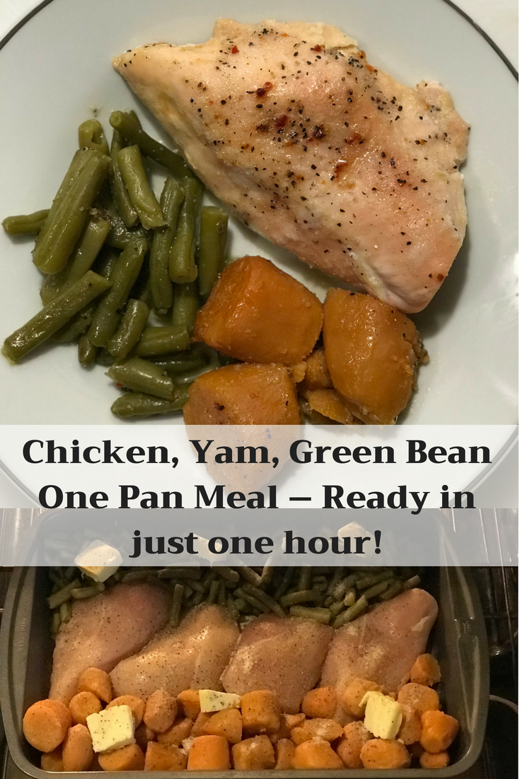 This is one of my family's favorite meals. And it's so easy! There's something to be said about a one pan meal. Not only is it easy but clean up is a breeze. Ready in just one hour!
