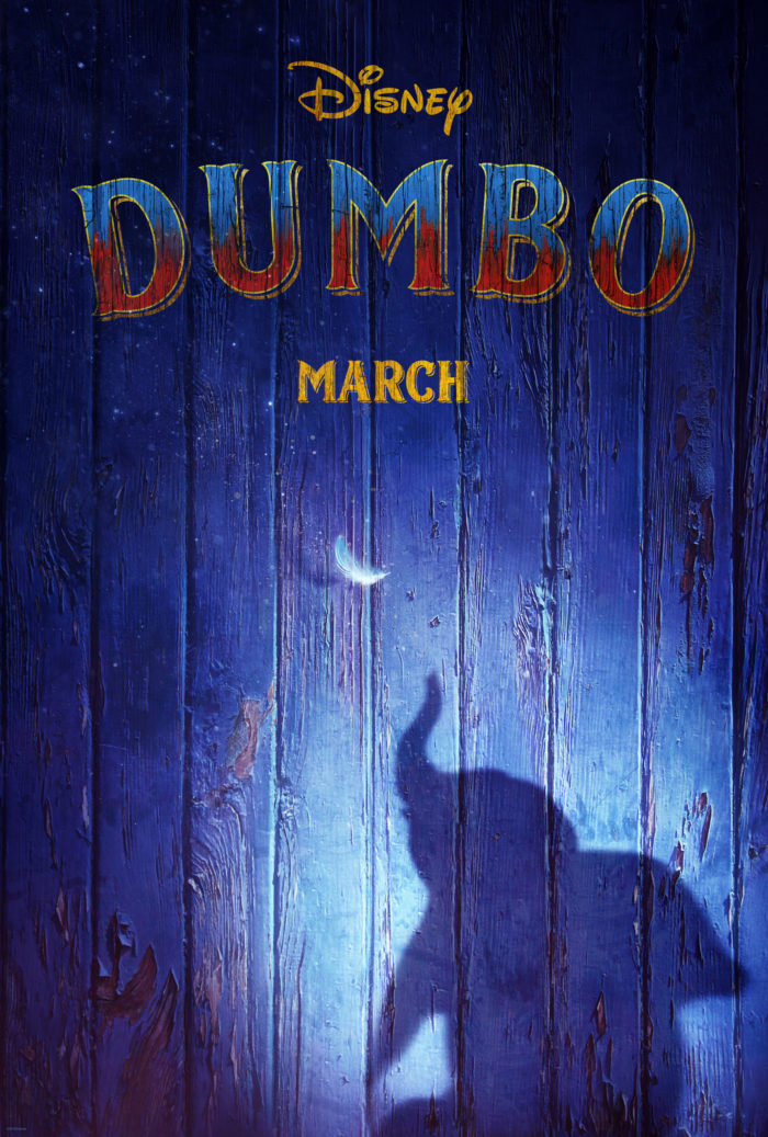 Teaser Trailer and poster for Tim Burton’s all-new live-action DUMBO! #Dumbo