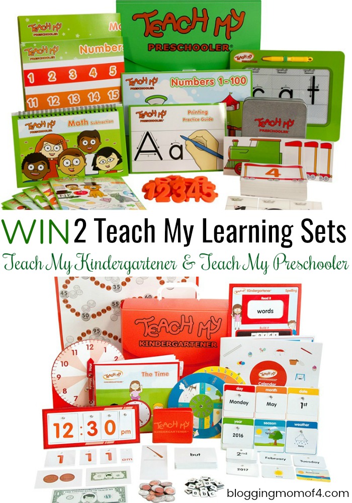 Making sure your child has preschool or kindergarten readiness doesn't have to be stressful or even hard. Check out these great learning kits from Teach My. 