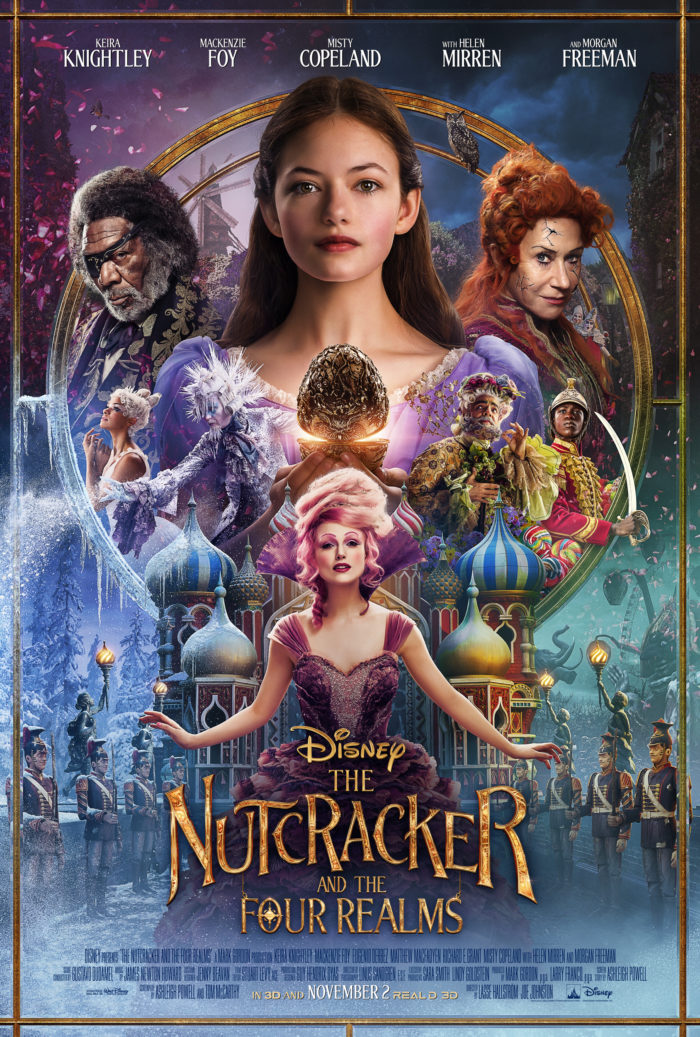 Disney’s THE NUTCRACKER - This looks amazing. I mean, the cast alone is enough to make me take notice but then when you see the trailer and the costuming... 