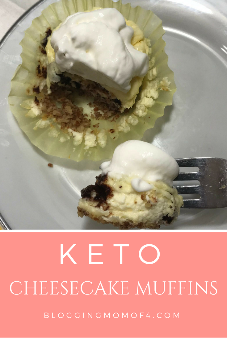 Keto Cheesecake Muffins with a Delicious Pecan Crust - Great Low Carb Dessert