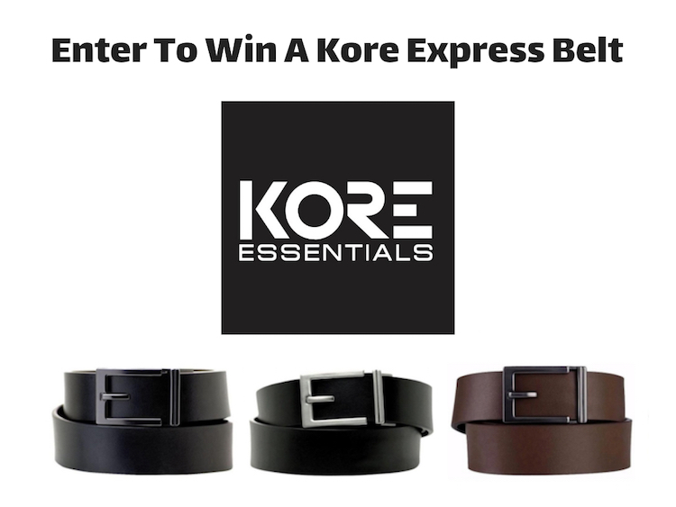 GIVEAWAY - Enter to WIN A Kore Express Belt! Great Gift Idea! Sponsored by @karl_kozak #HolidayEssentials