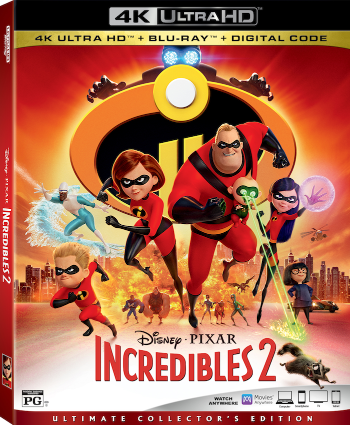 Did you get to see Disney Pixar's Incredibles 2 while in theaters? Wasn't it fantastic?! Now you can watch it again and again when you grab Incredibles 2 on Blu-ray November 6.