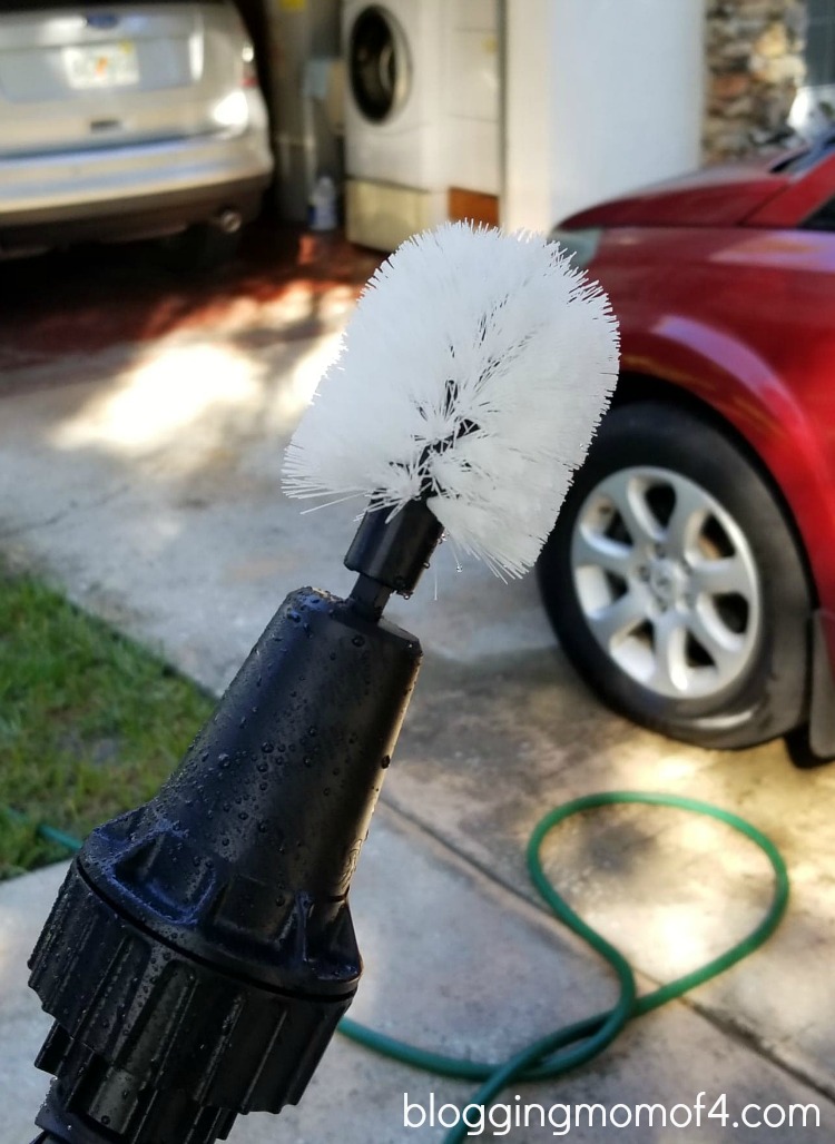 I have found the PERFECT present for anyone on your gift list that owns a bike, car, home, grill, boat, etc. Check out this Water-Powered Cleaning Tool. 