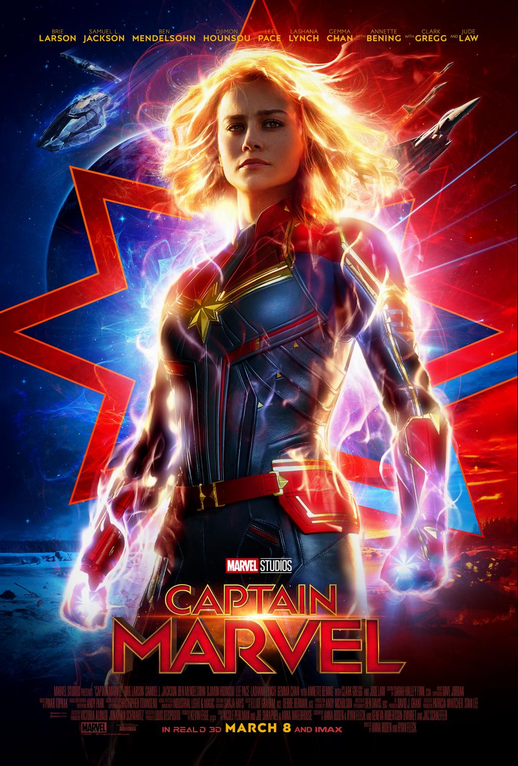 It's here, it's here, it's here!! New trailer and poster for Marvel Studios’ CAPTAIN MARVEL! Watch and let me know what you think. 
